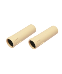 POLY POOL - 2 PORTALAMPADA E27 A CANDELA 250 V~ CON STAFFA METALLICA AVORIO