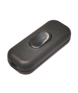 POLY POOL - PULSANTE UNIPOLARE 2 A NERO
