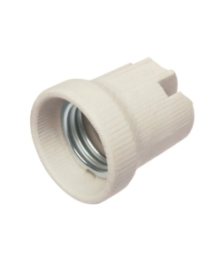 POLY POOL - PORTALAMPADA E27 IN PORCELLANA 500 V~ BIANCO