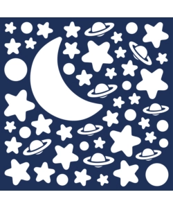 TACCASTACCA STICKERS GLOW M BRILLASTELLE  - DECORO CREARREDA.