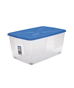 CONTENITORE IN PLASTICA CON COPERCHIO BAMA "LIGHT MEDIO" 45 LITRI, 60X40X29 CM
