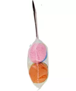 CONFEZIONE DA 4 PALLINE PER GATTI VITAKRAFT IN GOMMA NATURALE, DIAMETRO 4 CM