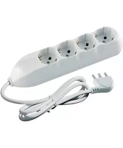 MULTIPRESA POKER 4 PRESE 2P+T 16A 3680D - BTICINO