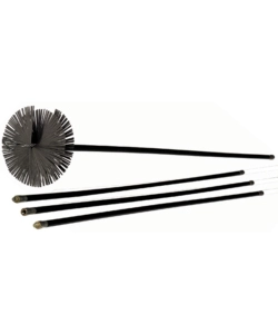 KIT PULIZIA CAMINO CON 5 CANNE DA 140 CM, DIAMETRO 250 MM