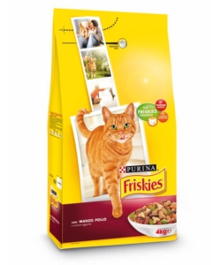CROCCHETTE PER GATTO ADULTO "VITALITY" CON MANZO, POLLO E VERDURE , 4KG - PURINA