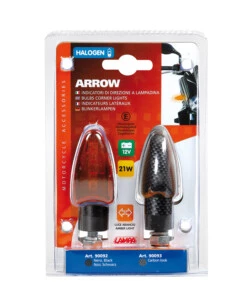 COPPIA FRECCE CARBON "ARROW" ARANCIO  90093