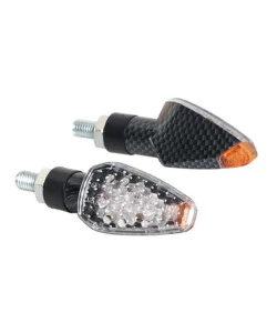 COPPIA FRECCE CARBON "TUAREG" BIANCO  90099