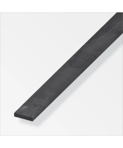 BARRA PIATTA 30x4 ACCIAIO LAMINATO - 1 METRO.