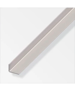 ANGOLARE 20x15x1 ACCIAIO LAMINATO - 1 METRO.