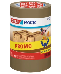 NASTRO DA IMBALLO AVANA- PACK DA 3 PZ.