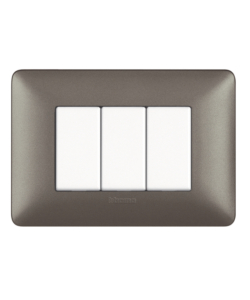 PLACCA 3P IRON MATIX AM4803MIR - BTICINO