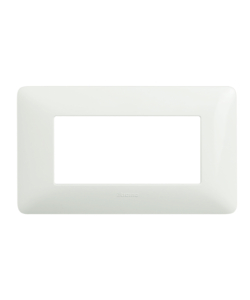 PLACCA 4P BIANCO MATIX AM4804BBN - BTICINO