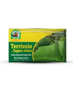 TERRICCIO PER TAPPETO ERBOSO EUROTERRIFLORA 70 LITRI