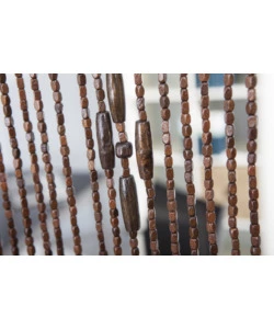 TENDA IN LEGNO  - COLORE MARRONE - 120X240 CM.