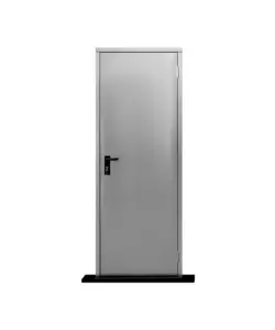 PORTA TAMBURATA ZINCATA, 80X200 CM