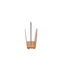 PORTA RIVISTE FAGGIO NATURALE, 30X28X23 CM