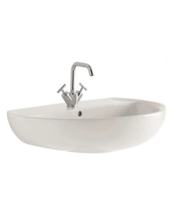 LAVABO IN CERAMICA BIANCO "COLIBRI 2", GEBERIT
