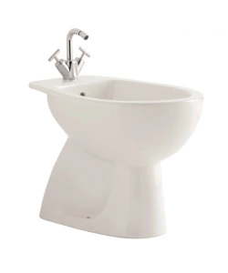 BIDET A TERRA IN CERAMICA BIANCO "COLIBRI 2", GEBERIT
