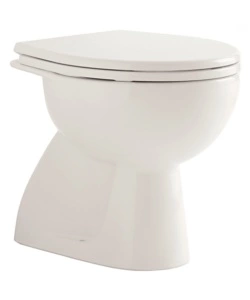 VASO WC A TERRA IN CERAMICA BIANCO "COLIBRI", GEBERIT