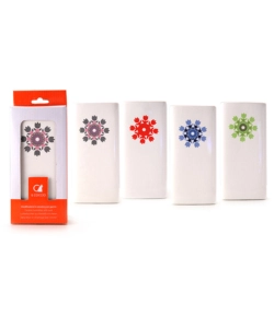 UMIDIFICATORE MODELLO "WINTER FLOWERS" - CON GANCIO