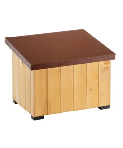 CUCCIA PER CANI DA ESTERNO "BAITA 60" IN LEGNO, 67X53X55,5 CM - FERPLAST