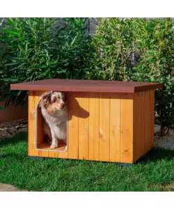 CUCCIA PER CANI DA ESTERNO FERPLAST "BAITA 80" IN PINO NORDICO 95,5X65X65,5 CM