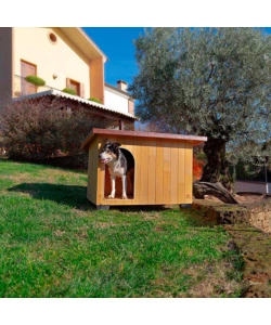 CUCCIA PER CANI IN LEGNO FERPLAST "BAITA 100"  121X78X78,5 CM - FERPLAST