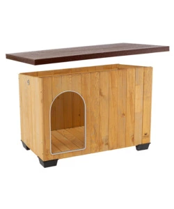CUCCIA PER CANI IN LEGNO FERPLAST "BAITA 100"  121X78X78,5 CM - FERPLAST
