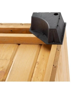 CUCCIA PER CANI IN LEGNO FERPLAST "BAITA 100"  121X78X78,5 CM - FERPLAST