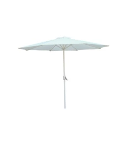 OMBRELLONE DA GIARDINO ROTONDO CON DOPPIO TETTO EUROGARDEN ECRÙ 270X270 CM