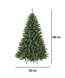 ALBERO DI NATALE ARTIFICIALE XMAS JOY "DOLOMITI" VERDE 180 CM