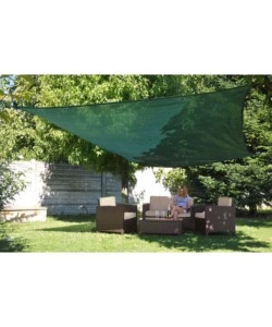 VERDEMAX KIT TELO OMBREGGIANTE QUADRO, 3,6X3,6X3,6 M
