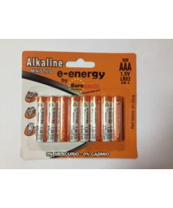 4+4 MINISTILO ALKALINE - AAA 1.5V BLISTER.
