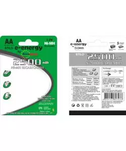 4 STILO RICARICABILI - AA 1.2V  BLISTER.