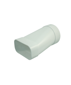 RACCORDO - TUBO CON DIAMETRO DA 125 - COLORE BIANCO.