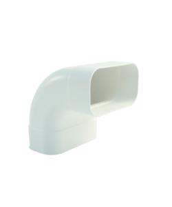 ANGOLO DA 90 - VERTICALE, BIANCO, PER CANALI PIATTI  - 150X80.