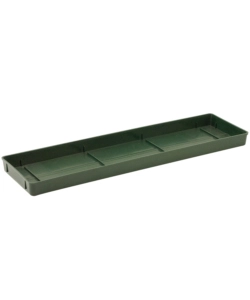 SOTTOCASSETTA PER VASO GERANI COLORE VERDE, 35 CM