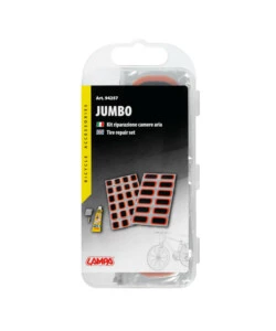 KIT DI RIPARAZIONE CAMERA D'ARIA PER BICICLETTE LAMPA "JUMBO"- 94257