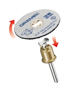 DREMEL SET 2 DISCHI DA TAGLIO 38MM PERNO INCLUSO - BOSCH.