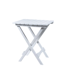 TAVOLO DA ESTERNO PIEGHEVOLE "ROXY" IN POLIPROPILENE BIANCO 45X52X60 CM
