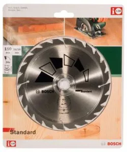 LAMA PER SEGA CIRCOLARE "STANDARD - BASIC"  150X2.2X20/16 - 24 DENTI - BOSCH.