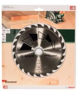 LAMA PER SEGA CIRCOLARE "STANDARD - BASIC" 190X2.2X30/24 - 24 DENTI - BOSCH.