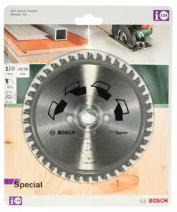 LAMA PER SEGA CIRCOLARE "SPECIAL" 150X2X20/16 - 42 DENTI - BOSCH.