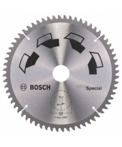 LAMA PER SEGA CIRCOLARE "SPECIAL" 210X2X30 - 64 DENTI - BOSCH.