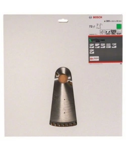 LAMA PER SEGA CIRCOLARE "OPTILINE" 305X30X3.2 - 72 DENTI - BOSCH.