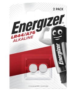 BATTERIE ENERGIZER "ALKALINE" LR44/A76 2 PEZZI