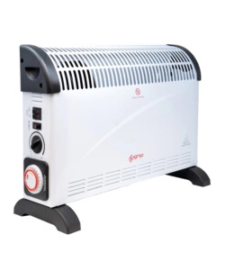 TERMOCONVETTORE VENTILATORE IGNIP CON TIMER DA 2000 WATT, 220-240 V E 50/60 HZ