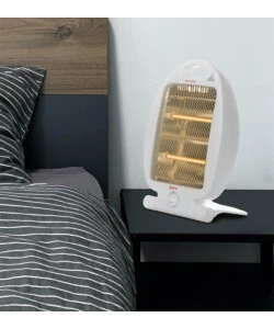 STUFA AL QUARZO IGNIP CON POTENZA REGOLABILE DA 400 A 800 WATT, 220-240 V E 50/60 HZ