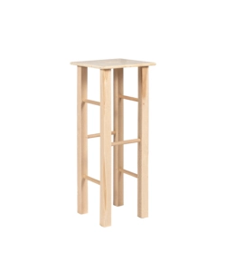 SGABELLO IN LEGNO DI FAGGIO "TOBY ALTO" - 30 X 30 X 70H.