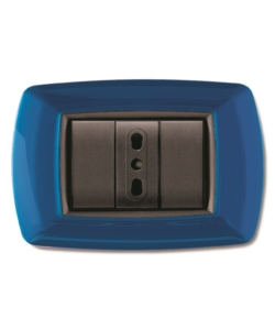 PLACCA LIFE 3 POSTI BLU.